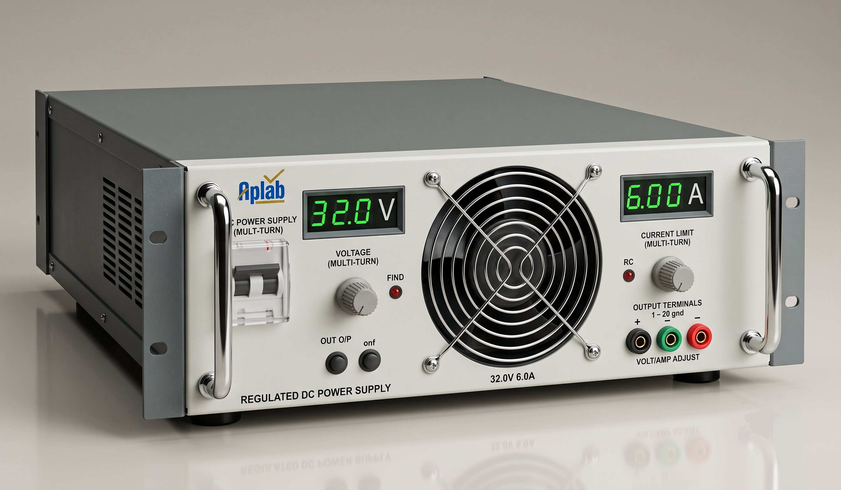 2kW Regulated DC Power Supply – High Power Digital Lab Series